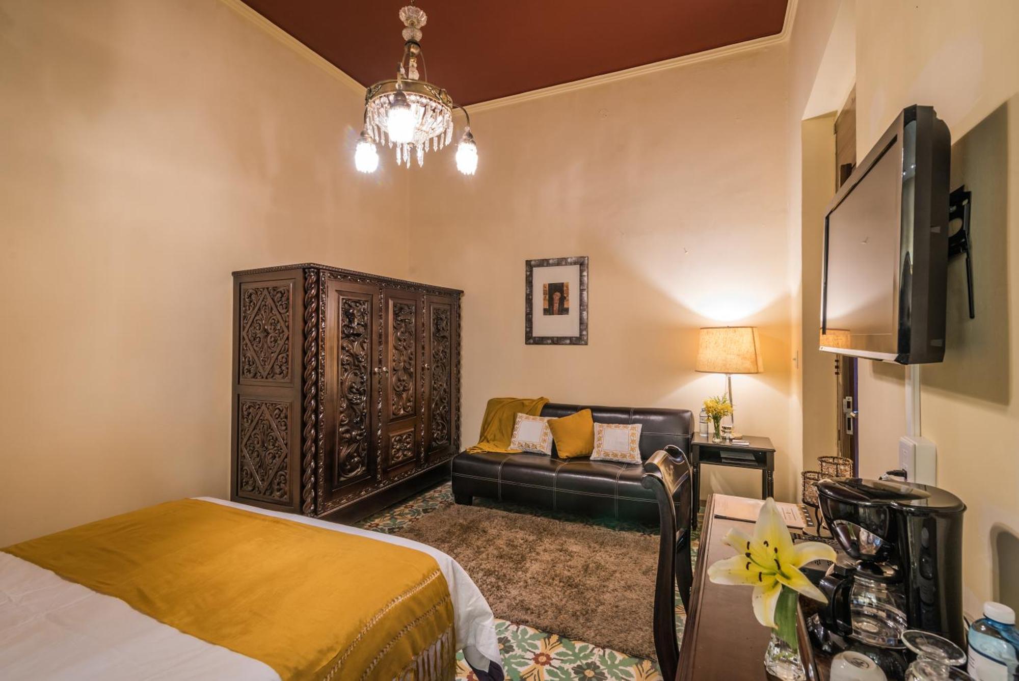 Hotel Boutique Casa Del Jardin Aguascalientes Room photo